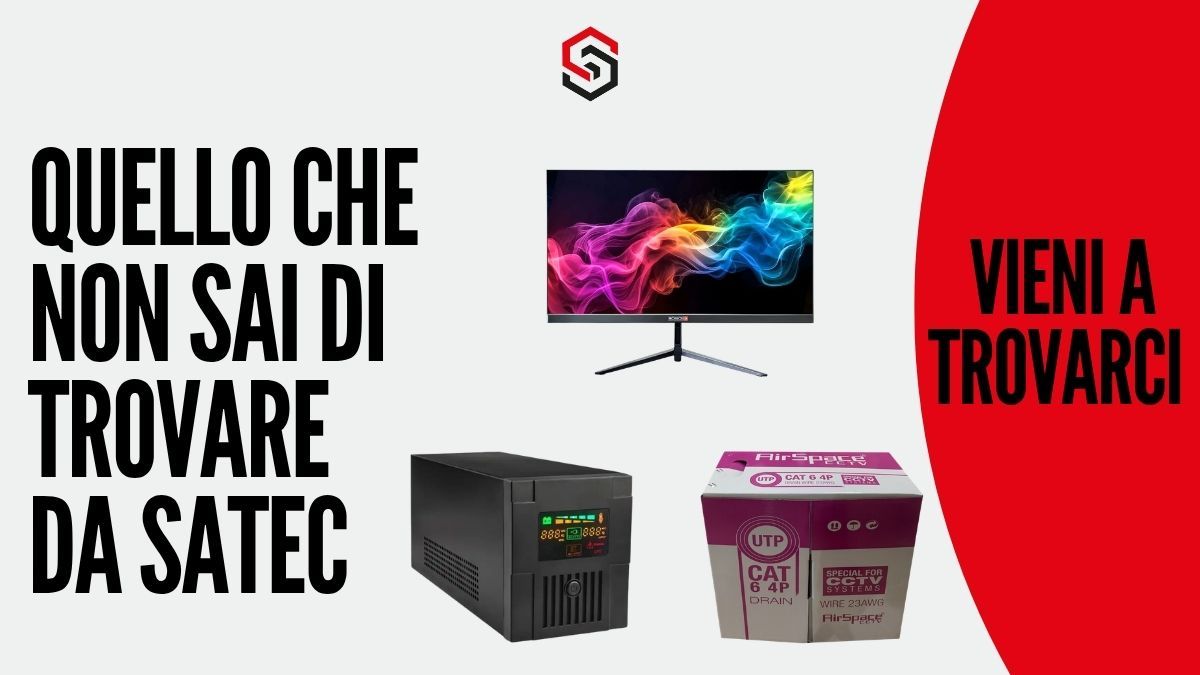 Non solo sistemi antintrusione e automazioni: cosa altro trovi da Satec